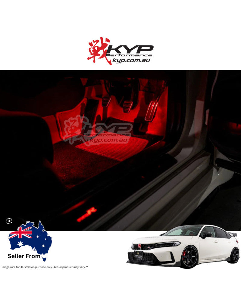 HONDA ACCESS FOOTLIGHT & SEAT UNDERLIGHT LED RED ILLUMINATION - FL5 CIVIC TYPE R