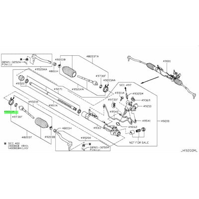NISSAN OEM BOOT CLAMP - 48055-10V00