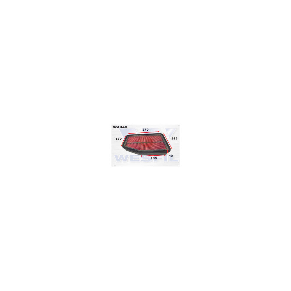 Wesfil AIR FILTER EUNOS - WA940