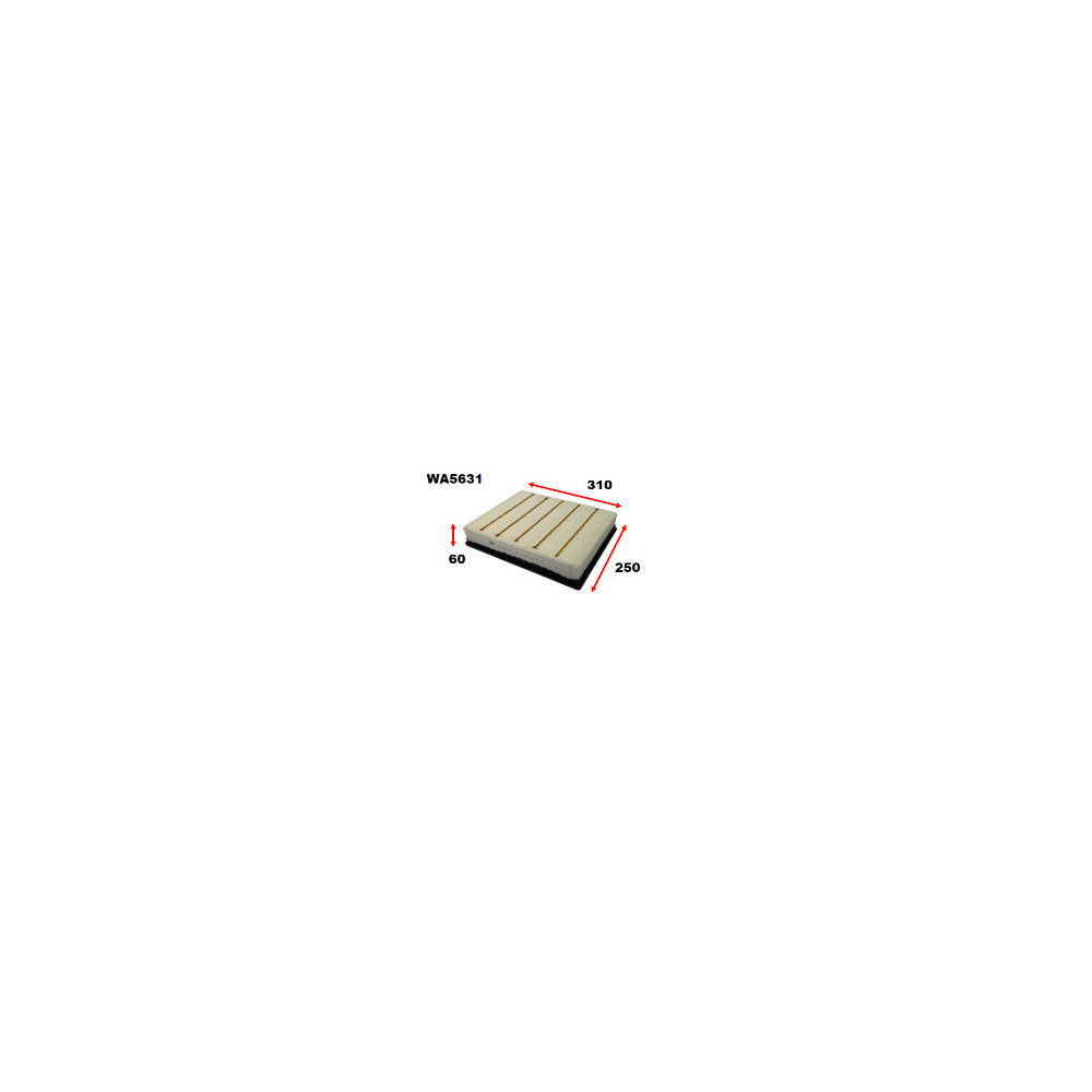 Wesfil AIR FILTER CHEVROLET/GM - WA5631