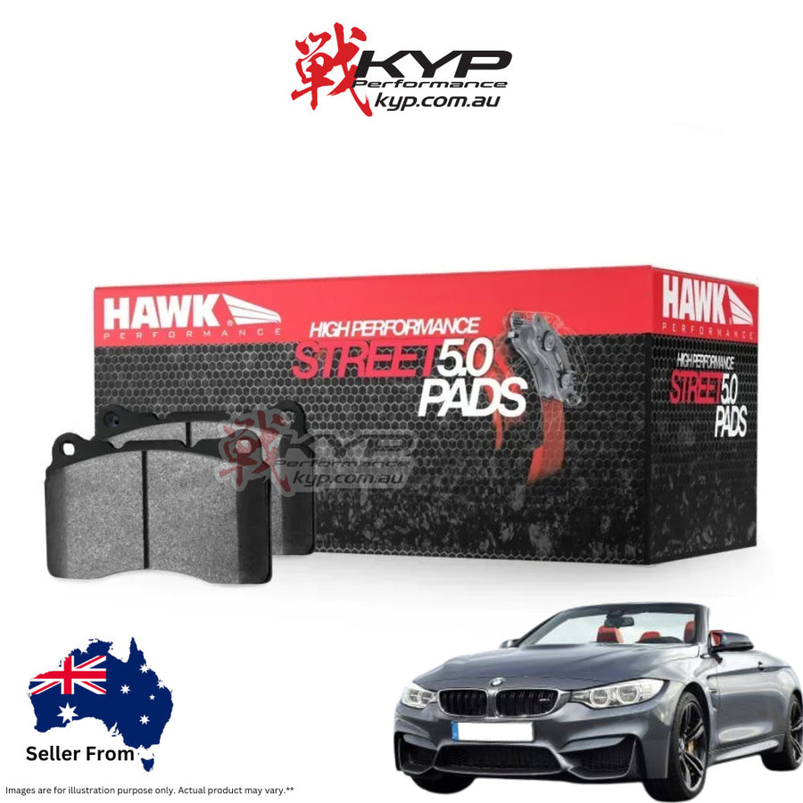 Hawk Performance HPS 5.0 Front Brake Pads - BMW 1 Series 2 Series 3 Series 4 Series Performance - HB765B.664