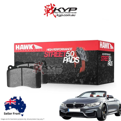 Hawk Performance HPS 5.0 Front Brake Pads - BMW 1 Series 2 Series 3 Series 4 Series Performance - HB765B.664