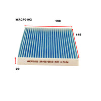 Wesfil CABIN FILTER RCA294P GREAT WALLWACF0102