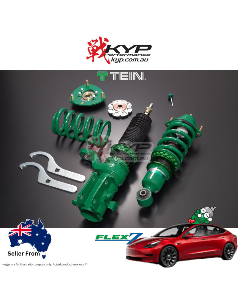 TEIN FLEX Z COILOVER SUSPENSION - TESLA MODEL 3 18+/MODEL Y 20+ (LONG RANGE/PERFORMANCE)