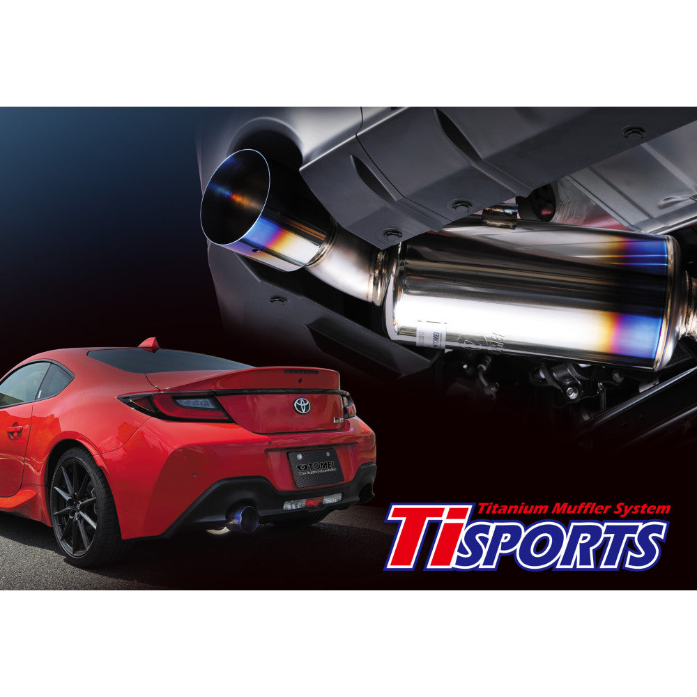 TOMEI Ti SPORTS TITANIUM MUFFLER for GR86(ZN8)/BRZ(ZD8) - 442004