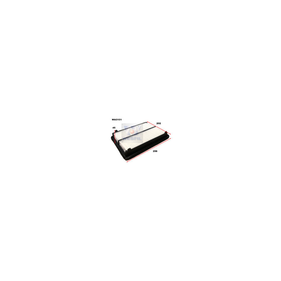 Wesfil AIR FILTER A1627 HONDA - WA5151