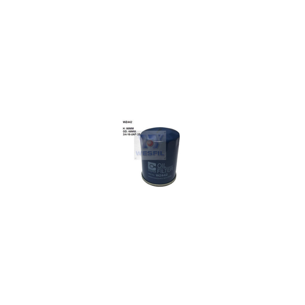 Wesfil OIL FILTER Z442 NISSAN - WZ442