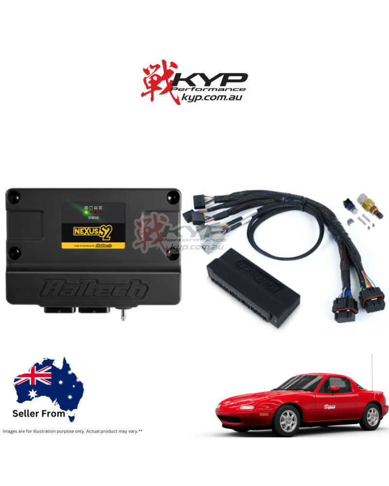 HALTECH Nexus S2 Plug 'n' Play Adapter Harness Kit - Mazda MX5 NA - HT-212316