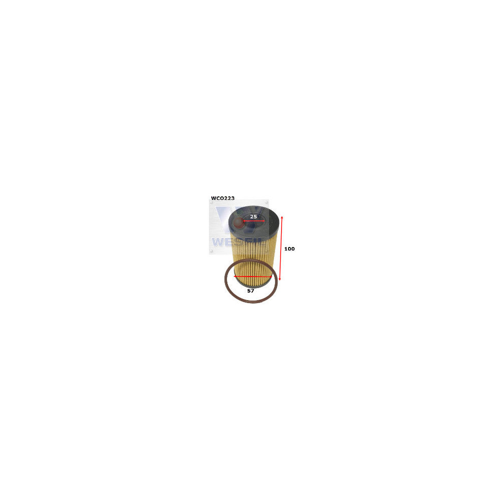 Wesfil OIL FILTER R2858P JAGUAR/LANDROVER - WCO223