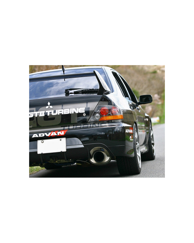 HKS Super Turbo Muffler EXHAUST For MITSUBISHI LANCER EVOLUTION CT9A EVO 9 IX IX MR 4G63 MIVEC TURBO EVO9 EVO9MR