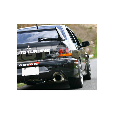 HKS Super Turbo Muffler EXHAUST For MITSUBISHI LANCER EVOLUTION CT9A EVO 9 IX IX MR 4G63 MIVEC TURBO EVO9 EVO9MR