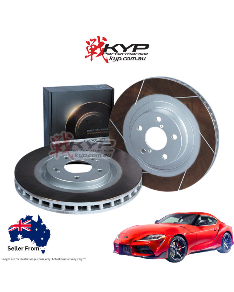 DIXCEL TYPE FS BRAKE DISCS - TOYOTA SUPRA A90/BMW Z4/BMW G-SERIES (REAR, 345X24MM) ROTOR