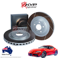 DIXCEL TYPE FS BRAKE DISCS - TOYOTA SUPRA A90/BMW Z4/BMW G-SERIES (REAR, 345X24MM) ROTOR