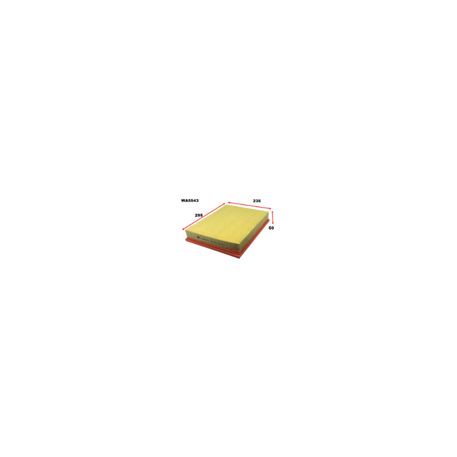 Wesfil AIR FILTER LDV - WA5543