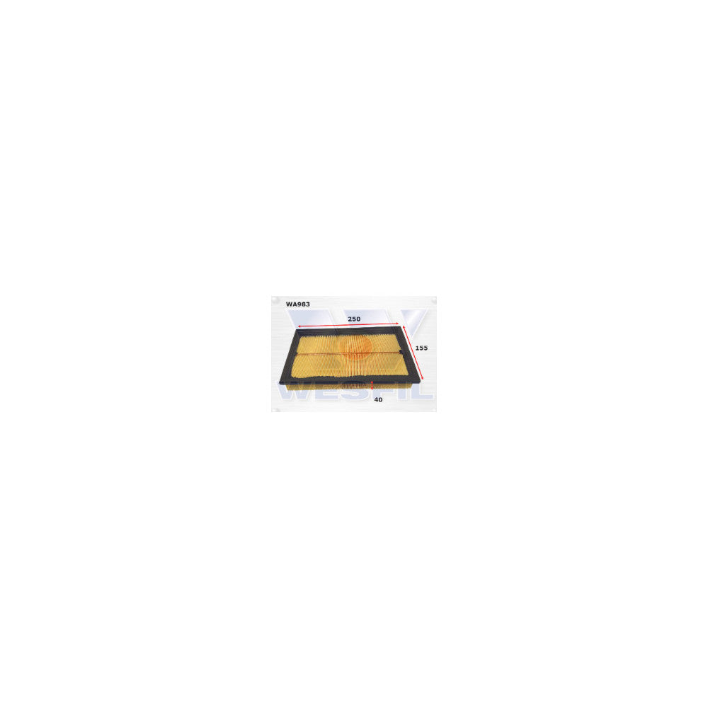 Wesfil AIR FILTER A1362 KIA - WA983