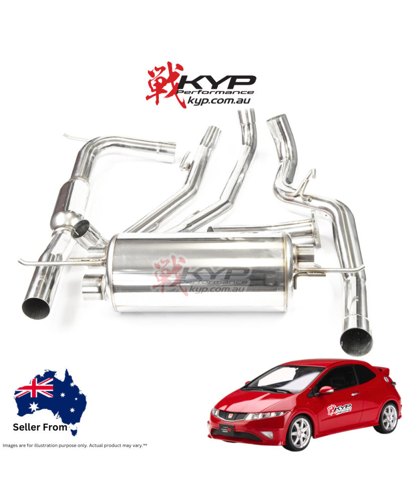 Invidia Q300 Cat Back Exhaust Honda Civic Type-R FN2 07-11