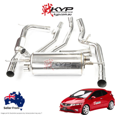 Invidia Q300 Cat Back Exhaust Honda Civic Type-R FN2 07-11