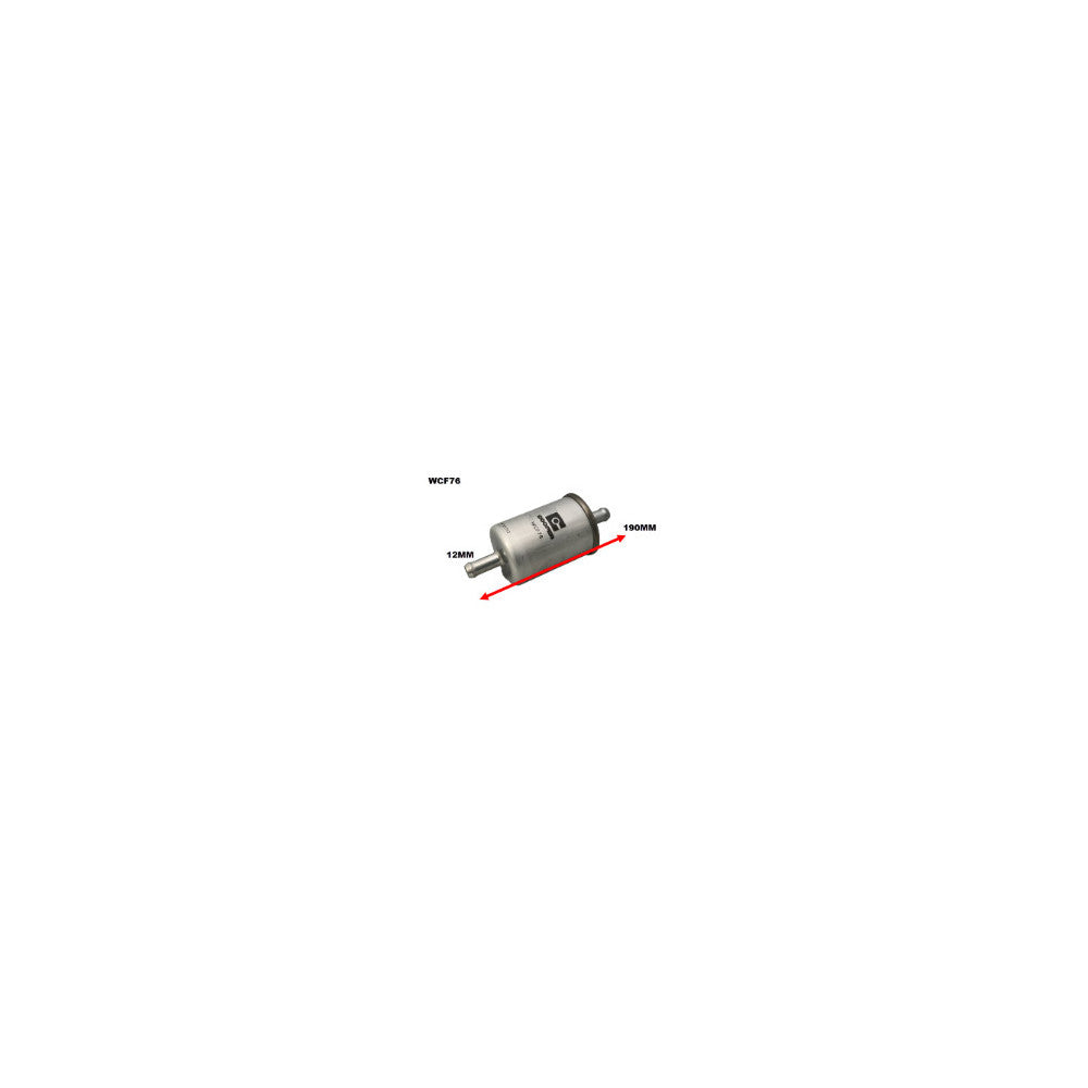 Wesfil EFI FUEL FILTER Z200 W/- 12MM PIPE - WCF76