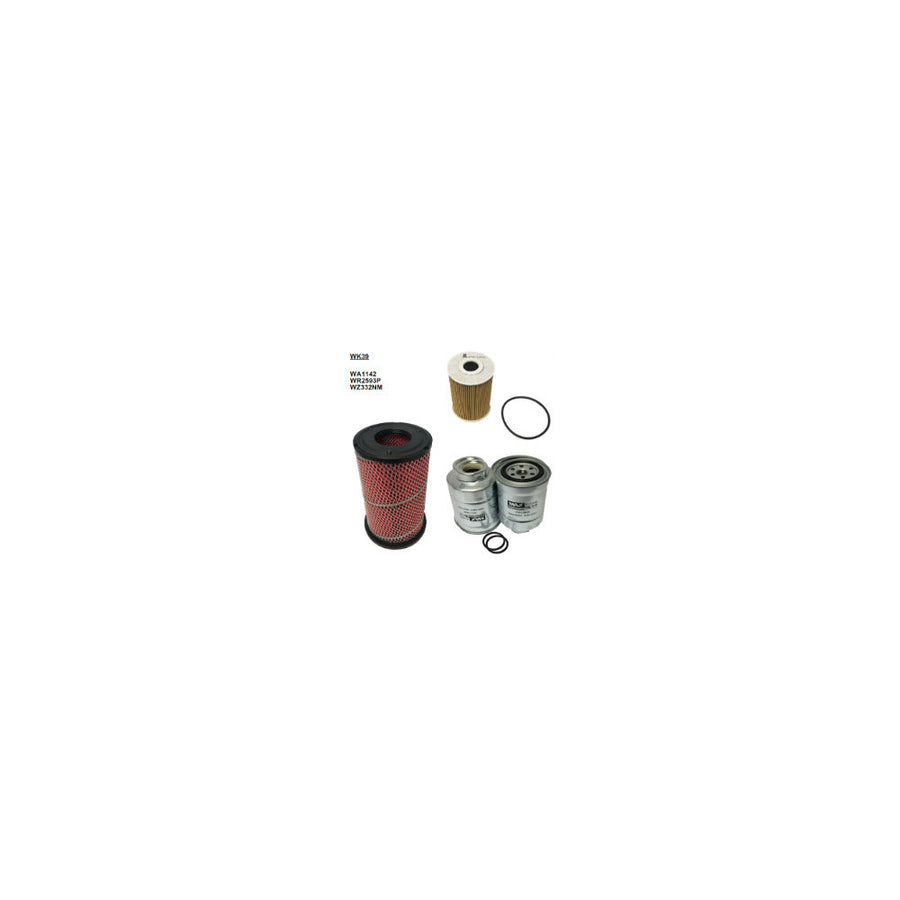 Wesfil FILTER SERVICE KIT RSK11 NISSAN NAVARA FILTER SERVICE KIT NISSAN - WK39