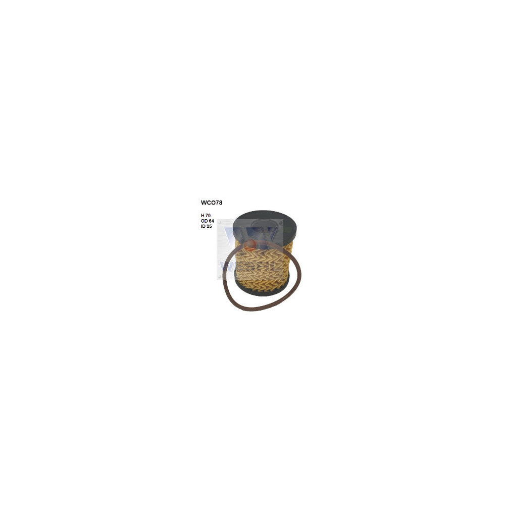 Wesfil OIL FILTER R2654P/R2663P FORD - WCO78
