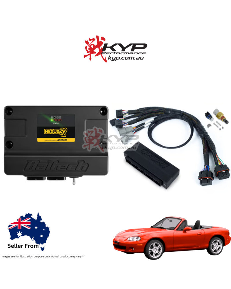 HALTECH Nexus S2 Plug 'n' Play Adapter Harness Kit - Mazda MIATA MX5 NB - HT-212303