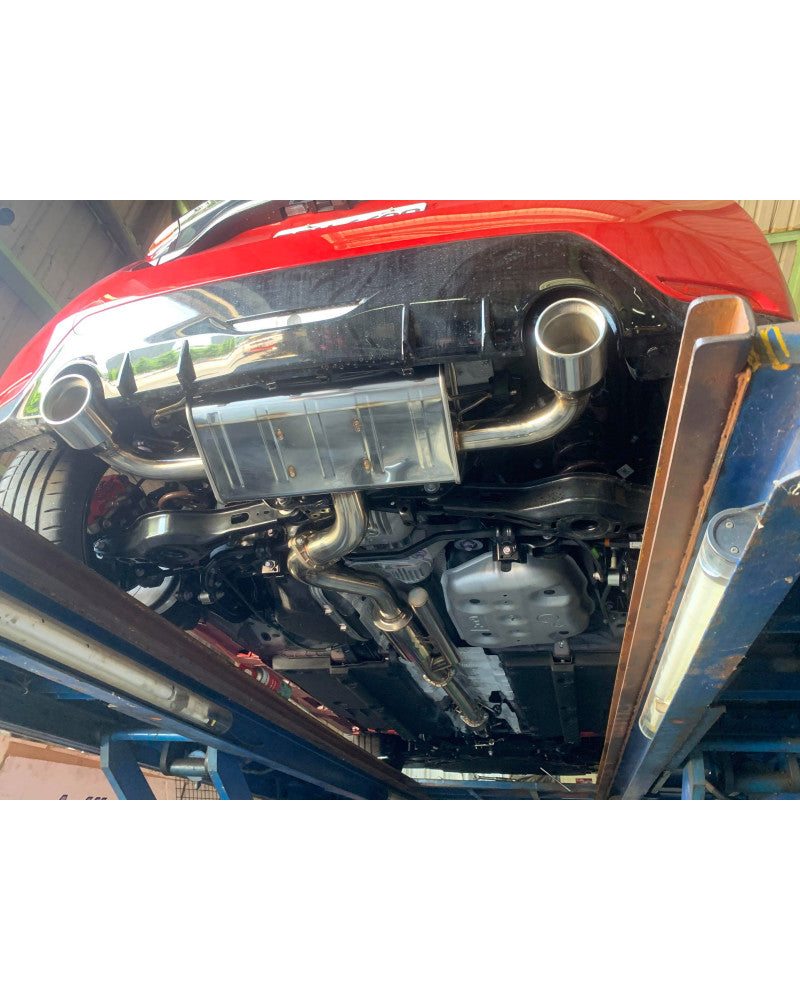 Invidia Q300 O2 Housing Back Exhaust Toyota Yaris GR XPA16R