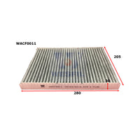 Wesfil CABIN FILTER RCA118P VWWACF0011