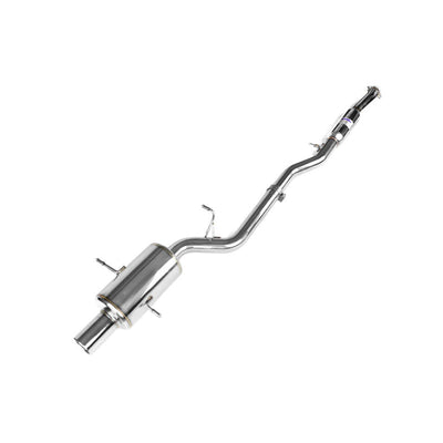 Invidia G200 Cat Back Exhaust - Rolled Polished Stainless Tips Subaru Forester XT SG 03-08