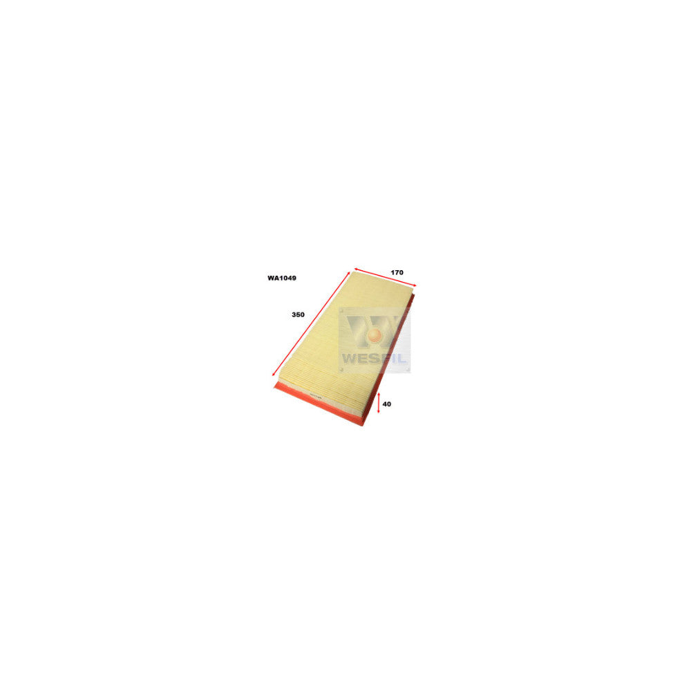 Wesfil AIR FILTER VOLVO - WA1049