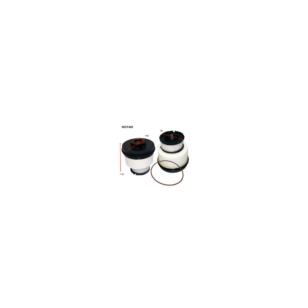 Wesfil DIESEL FUEL FILTER LEXUS/TOYOTA - WCF409