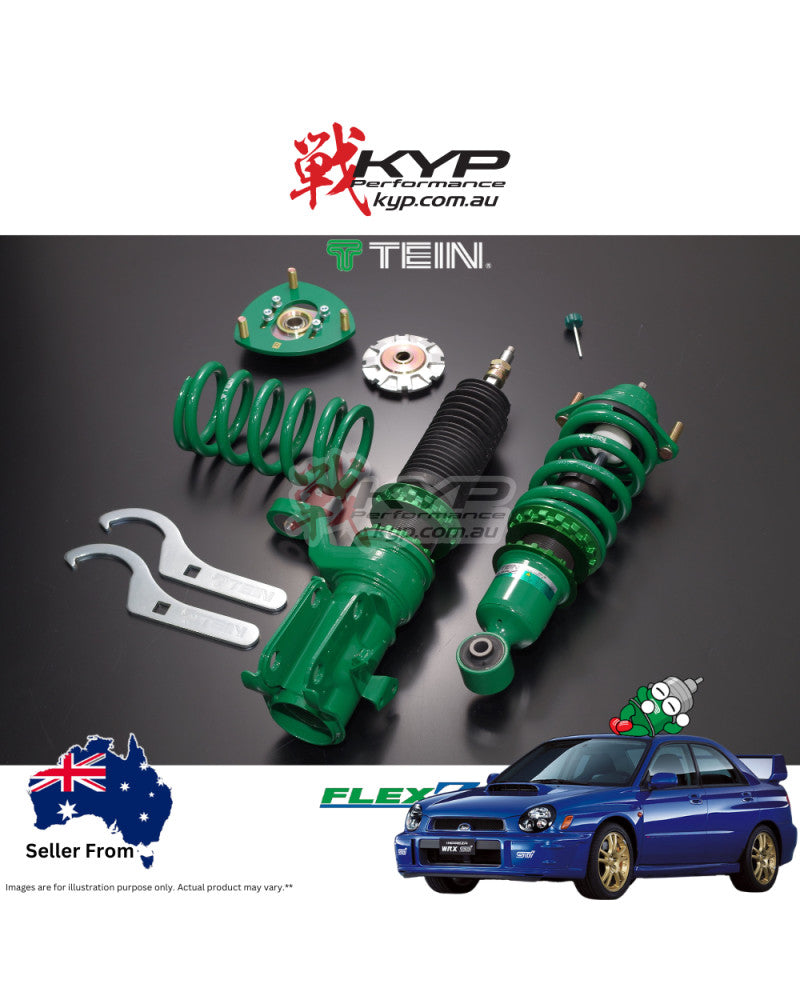 TEIN FLEX Z COILOVER SUSPENSION - SUBARU IMPREZA WRX GDA GDB GD9 PCD 5X100