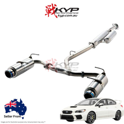 HKS Hi-Power SPEC-L II EXHAUST For SUBARU WRX STI VAB VAG