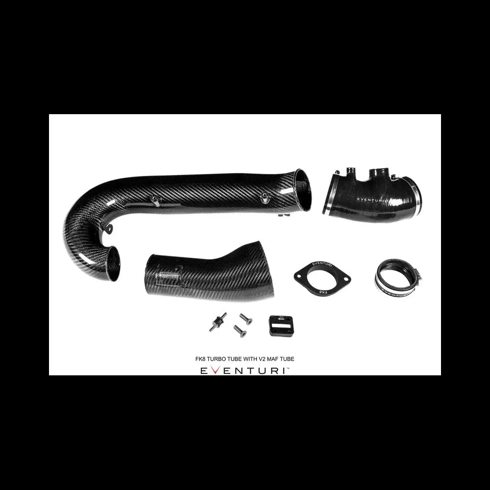 Eventuri HONDA FK8 Carbon V2 MAF Tube and Silicon Set CIVIC TYPE R
