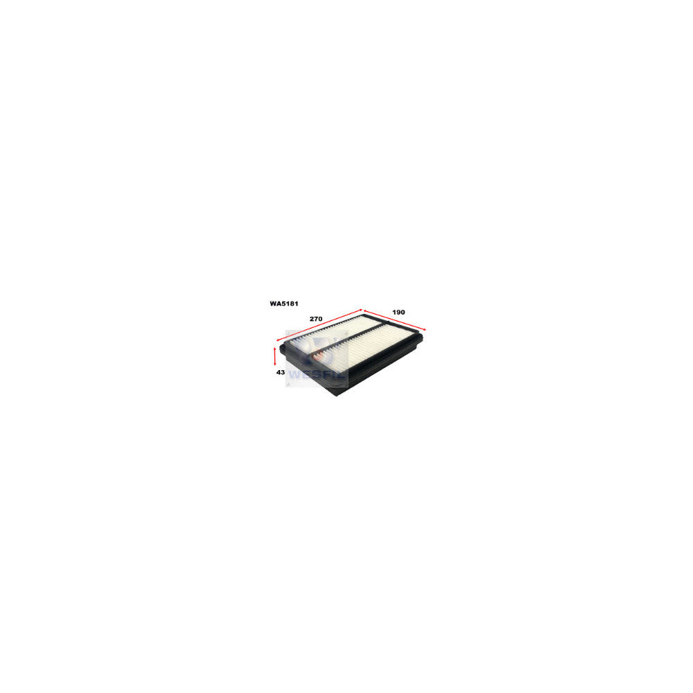 Wesfil AIR FILTER A1870 GREAT WALL - WA5181
