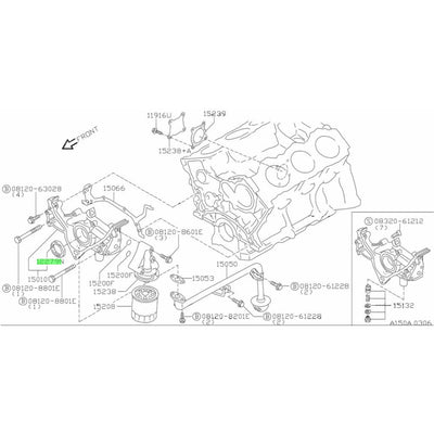 NISSAN OEM OIL CRANKSHAFT FRONT SEAL