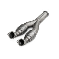 Akrapovic Link Pipe Set (SS) for Nissan GTR w/ Aftermarket Turbochargers