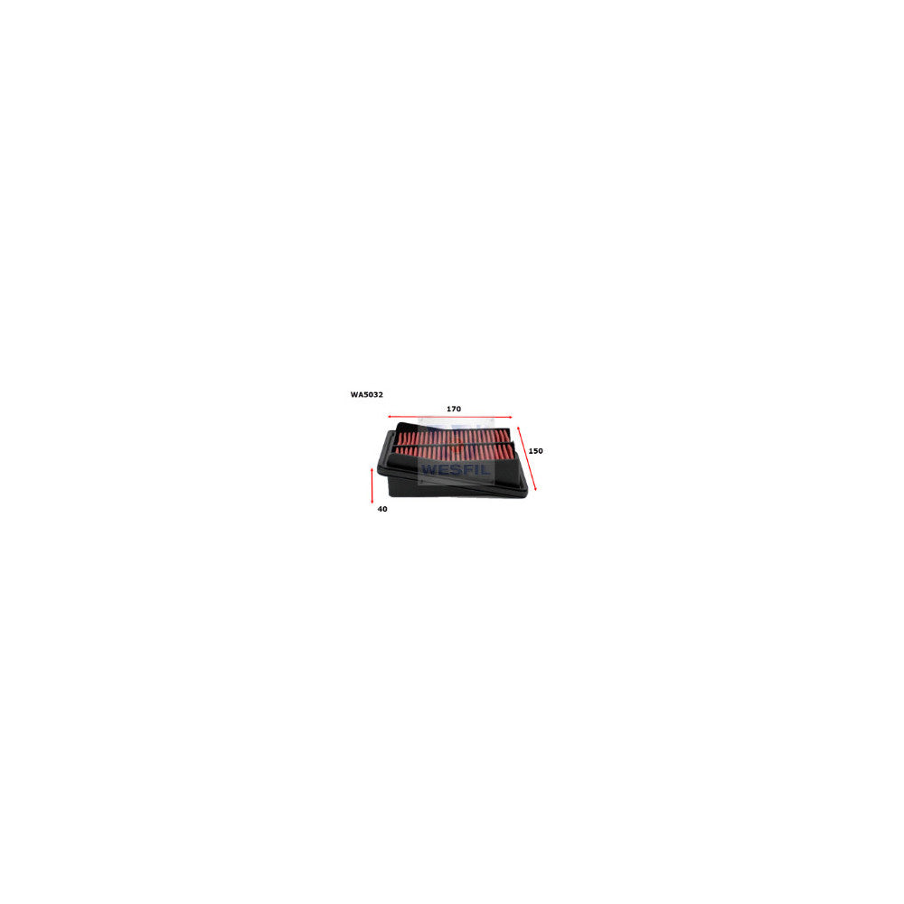 Wesfil AIR FILTER A1560 HONDA - WA5032