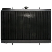 CSF Racing 2-Row 42mm Race Spec Aluminium Radiator - Black for Nissan Skyline R32 GTS/GT-R (RB20/RB26)