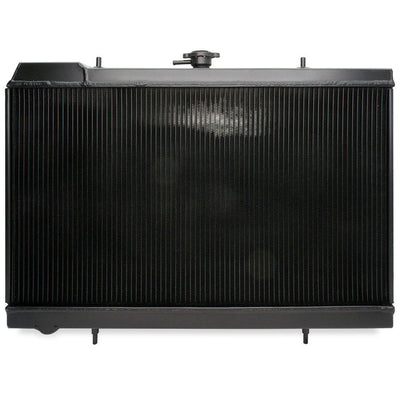 CSF Racing 2-Row 42mm Race Spec Aluminium Radiator - Black for Nissan Skyline R32 GTS/GT-R (RB20/RB26)
