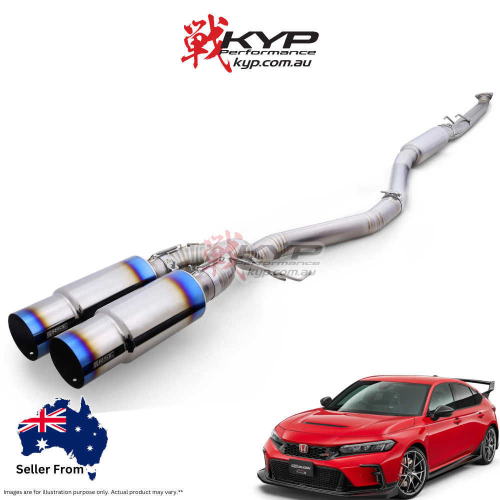 RSE FULL TITANIUM MUFFLER EXHAUST KIT TYPE-D FOR HONDA CIVIC TYPE R FL5 RB6090-HN06E