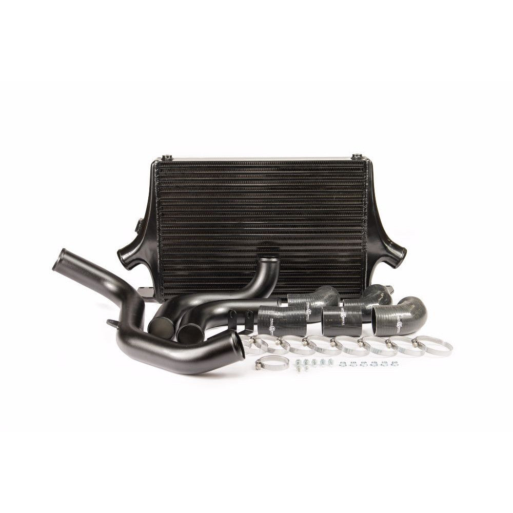 Process West Front Mount Intercooler Kit w/Black Core, Black Piping for Ford Focus ST Mk3 LW/LZ - PWFMIC05B