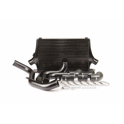 Process West Front Mount Intercooler Kit w/Black Core, Black Piping for Ford Focus ST Mk3 LW/LZ - PWFMIC05B