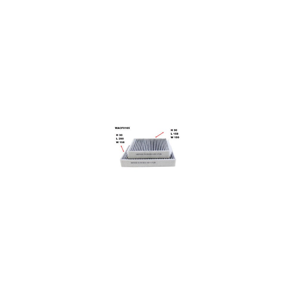 Wesfil CABIN FILTER RCA213C CITROEN/PEUGEOTWACF0165