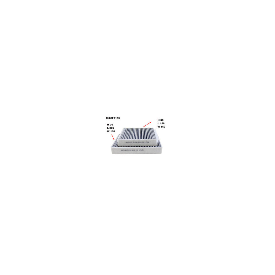 Wesfil CABIN FILTER RCA213C CITROEN/PEUGEOTWACF0165