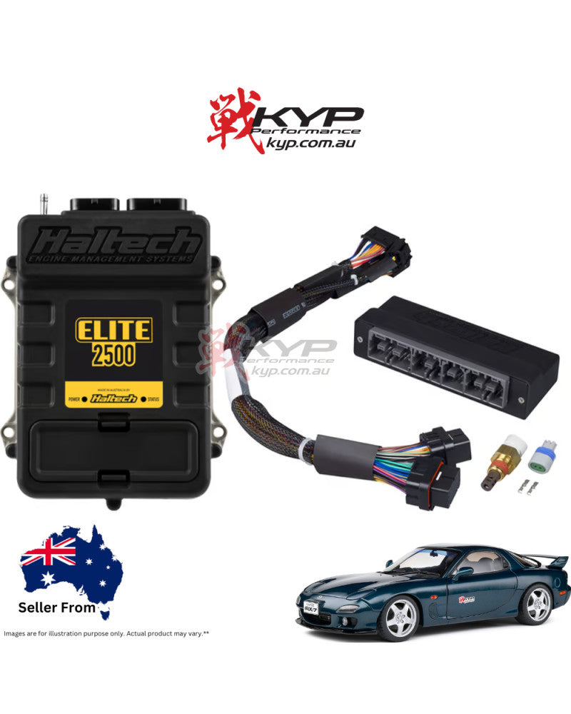 HALTECH Elite 2500 + Mazda RX7 FD3S-S7&8 Plug 'n' Play Adaptor Harness Kit - HT-151329