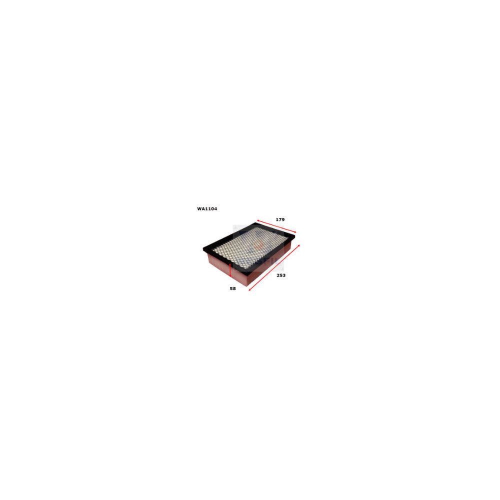 Wesfil AIR FILTER FORD - WA1104
