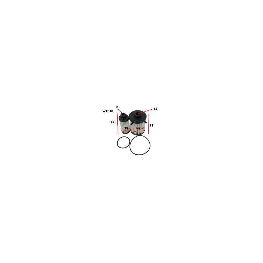 Wesfil TRANSMISSION OIL FILTER AUDI - WTF16