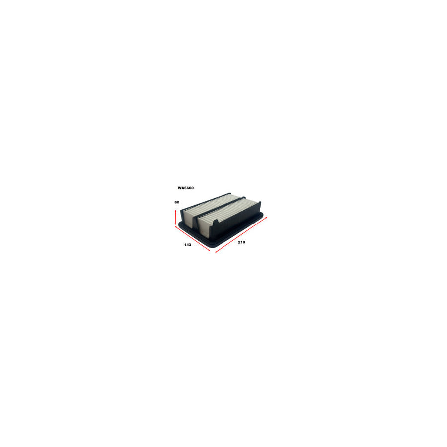 Wesfil AIR FILTER HONDA - WA5660