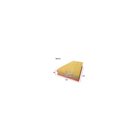 Wesfil AIR FILTER A1715 VW/SKODA - WA5147