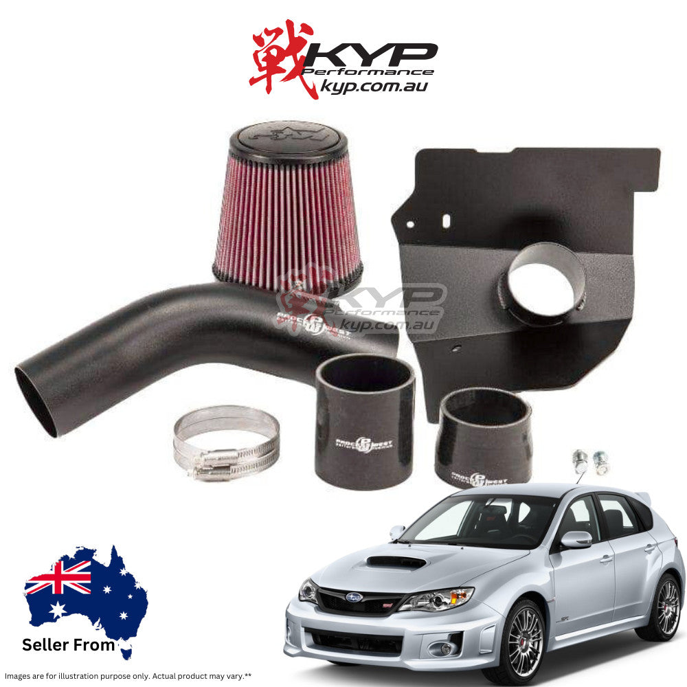 Process West 72mm Cold Air Intake w/K&N Filter for Subaru WRX & STI 08-14/FXT 08-13 - PWCAI04